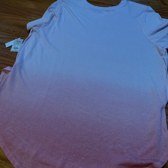 Long ombre pink Mudd top - Picture 4 of 6